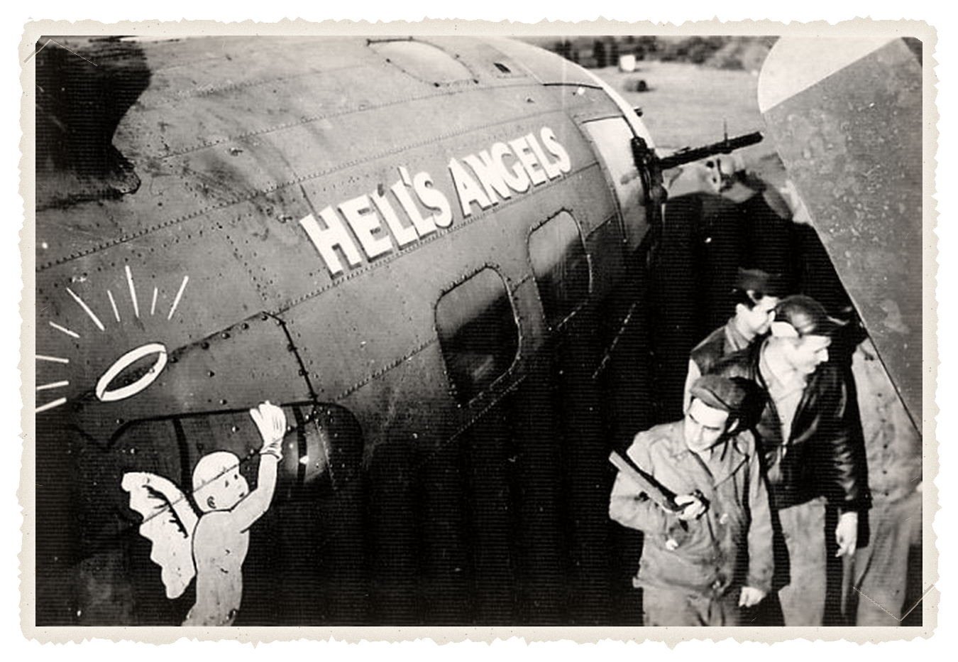 archival B-17 military aircraft, World War II