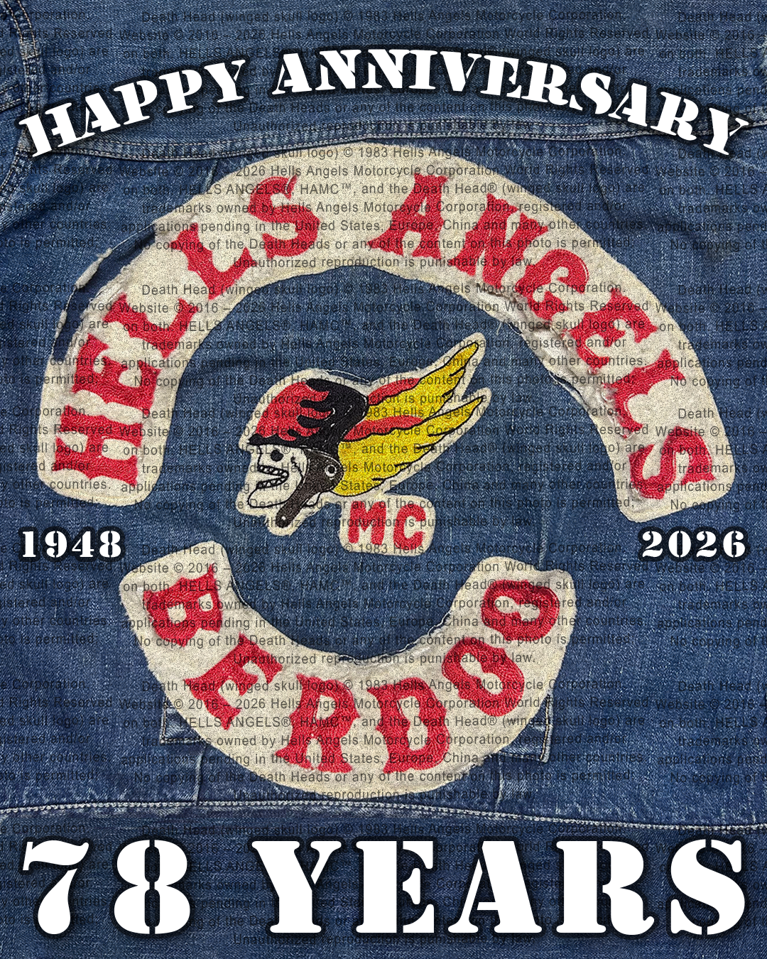 Berdoo anniversary event poster